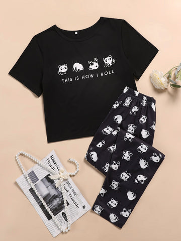 Pijama SHEIN, mix culori