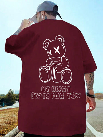 Tricou SHEIN, vișiniu