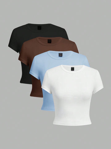 Set tricouri SHEIN, mix culori