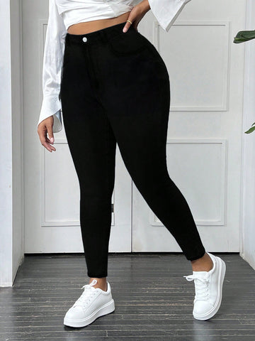 Jeans SHEIN, negru