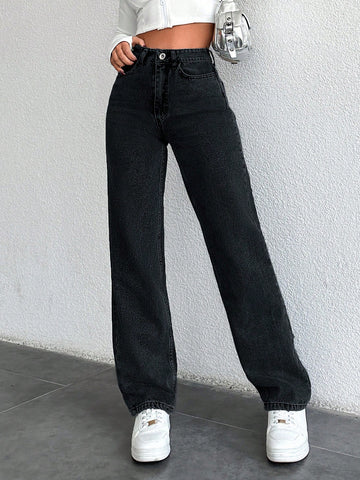 Jeans SHEIN, negru