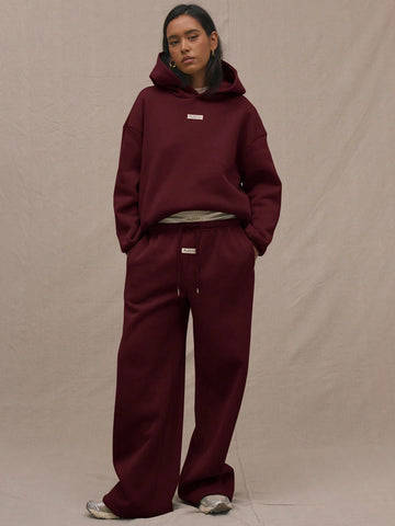 Pantaloni SHEIN, vișiniu