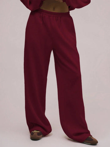 Pantaloni SHEIN, vișiniu