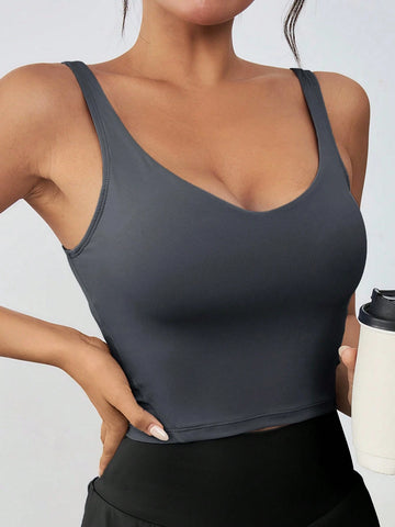 Top sport SHEIN, gri