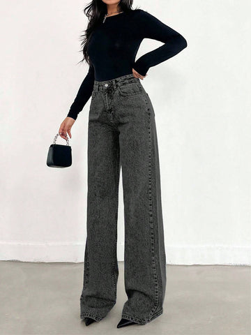 Jeans SHEIN, negru