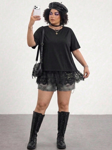 Tricou SHEIN, negru