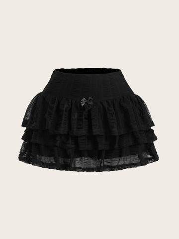 Fustă mini SHEIN, negru