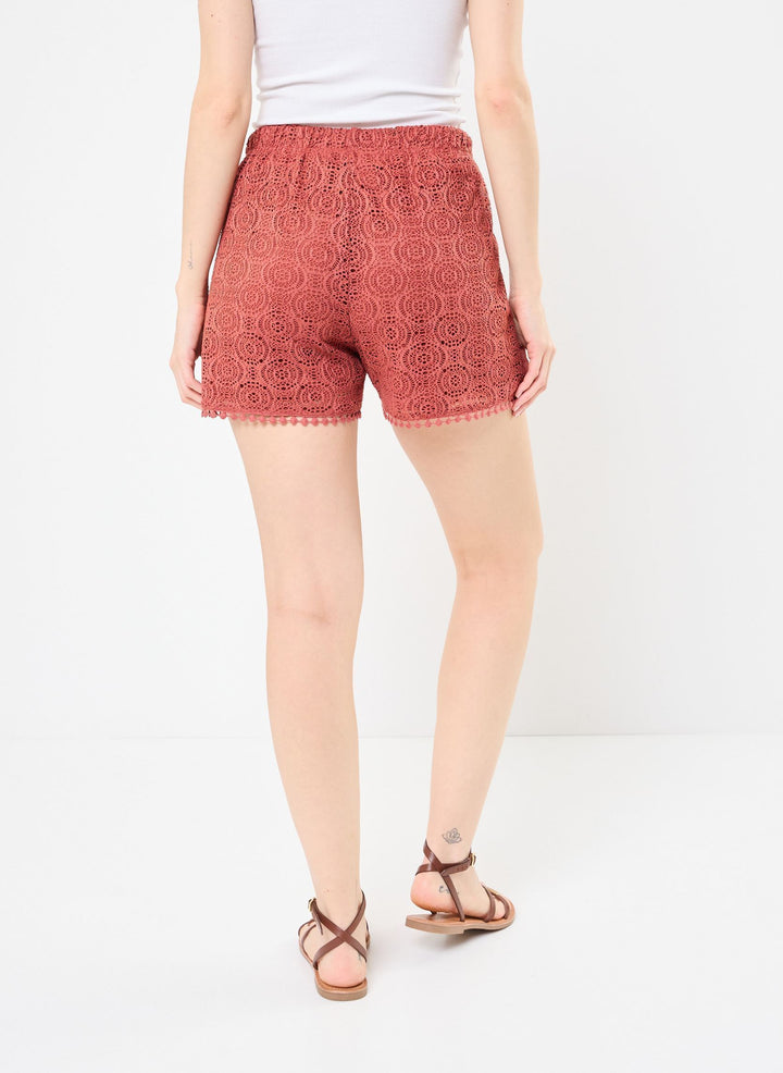 VERO MODA rövidnadrág, piros