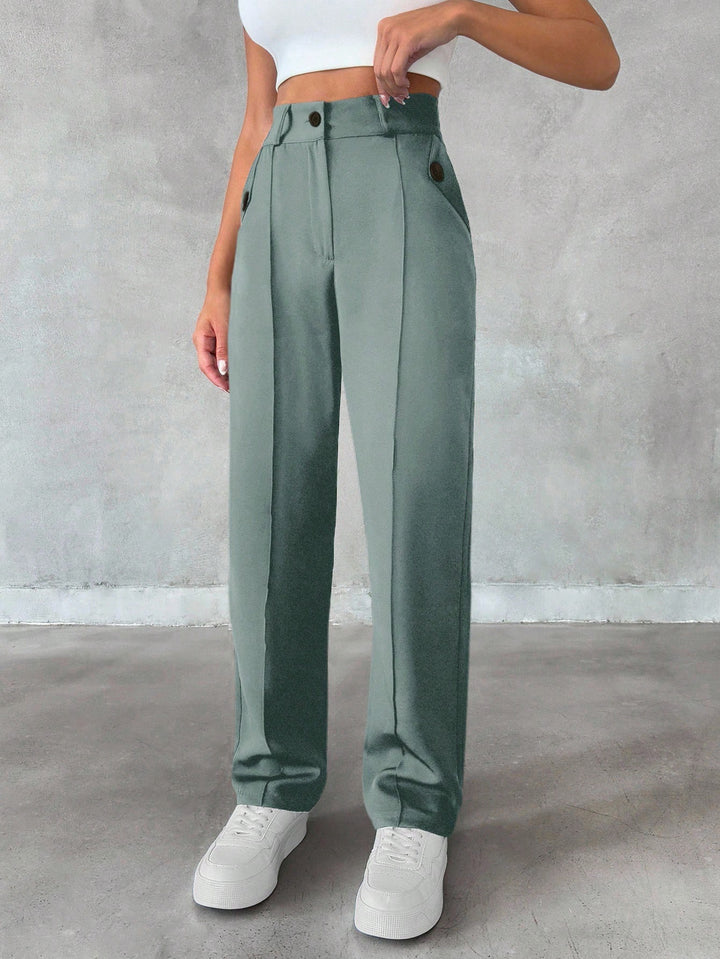 Pantaloni SHEIN, turcoaz