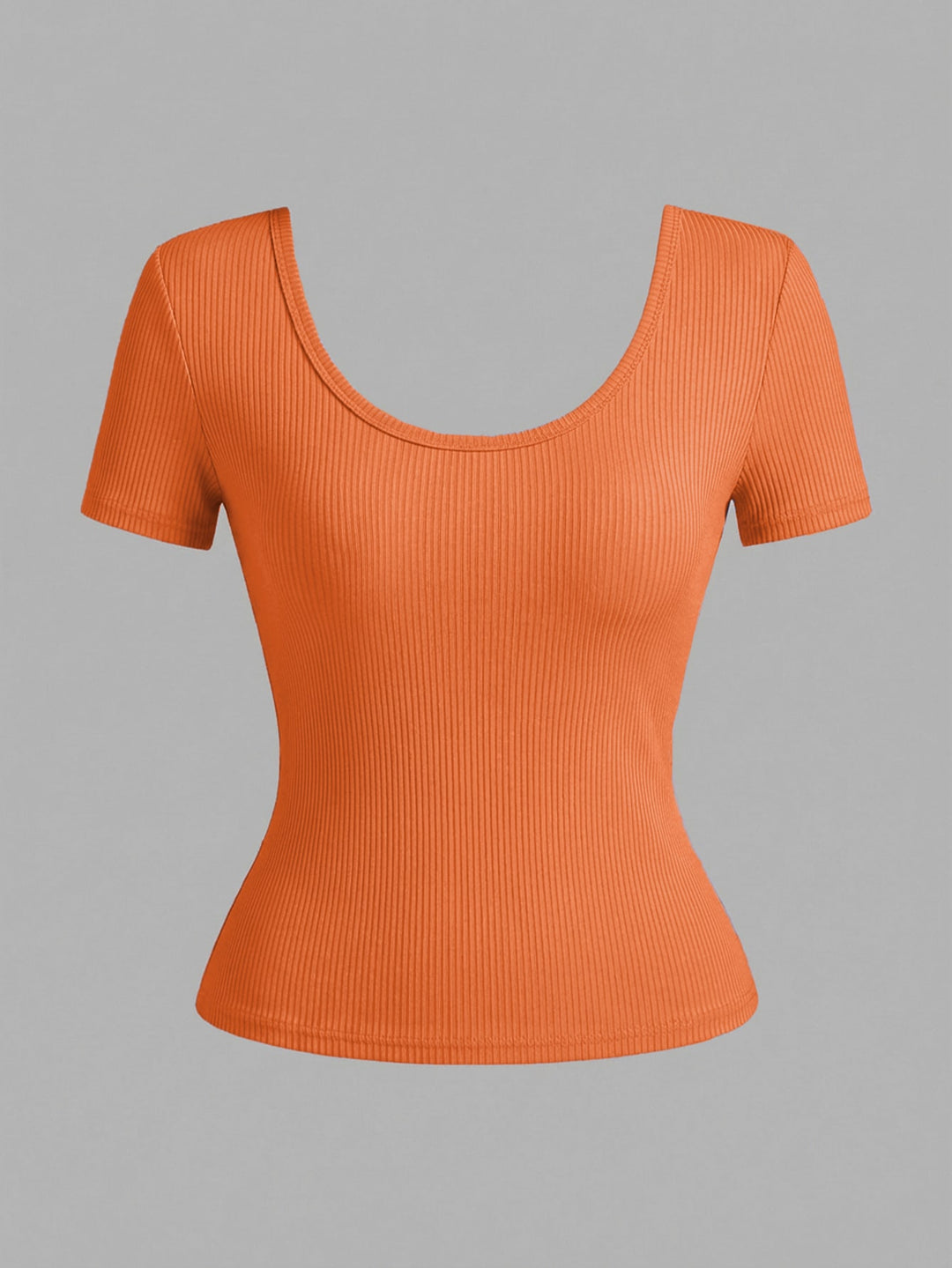 Tricou SHEIN, portocaliu