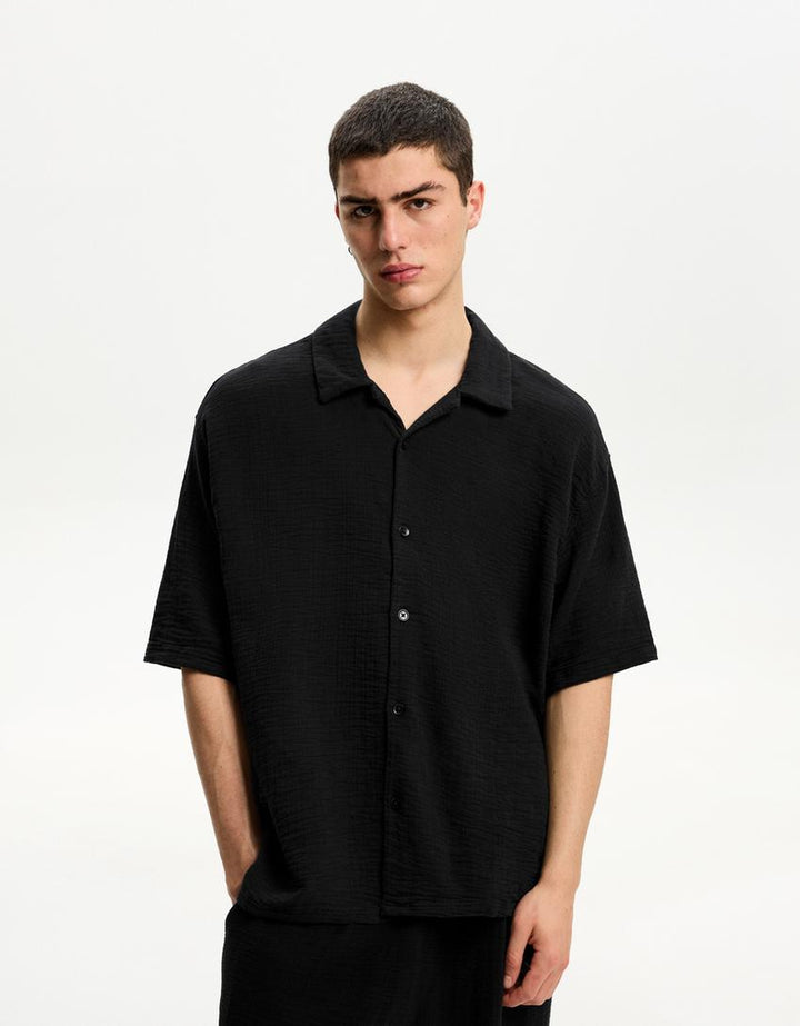 Ing BERSHKA, fekete