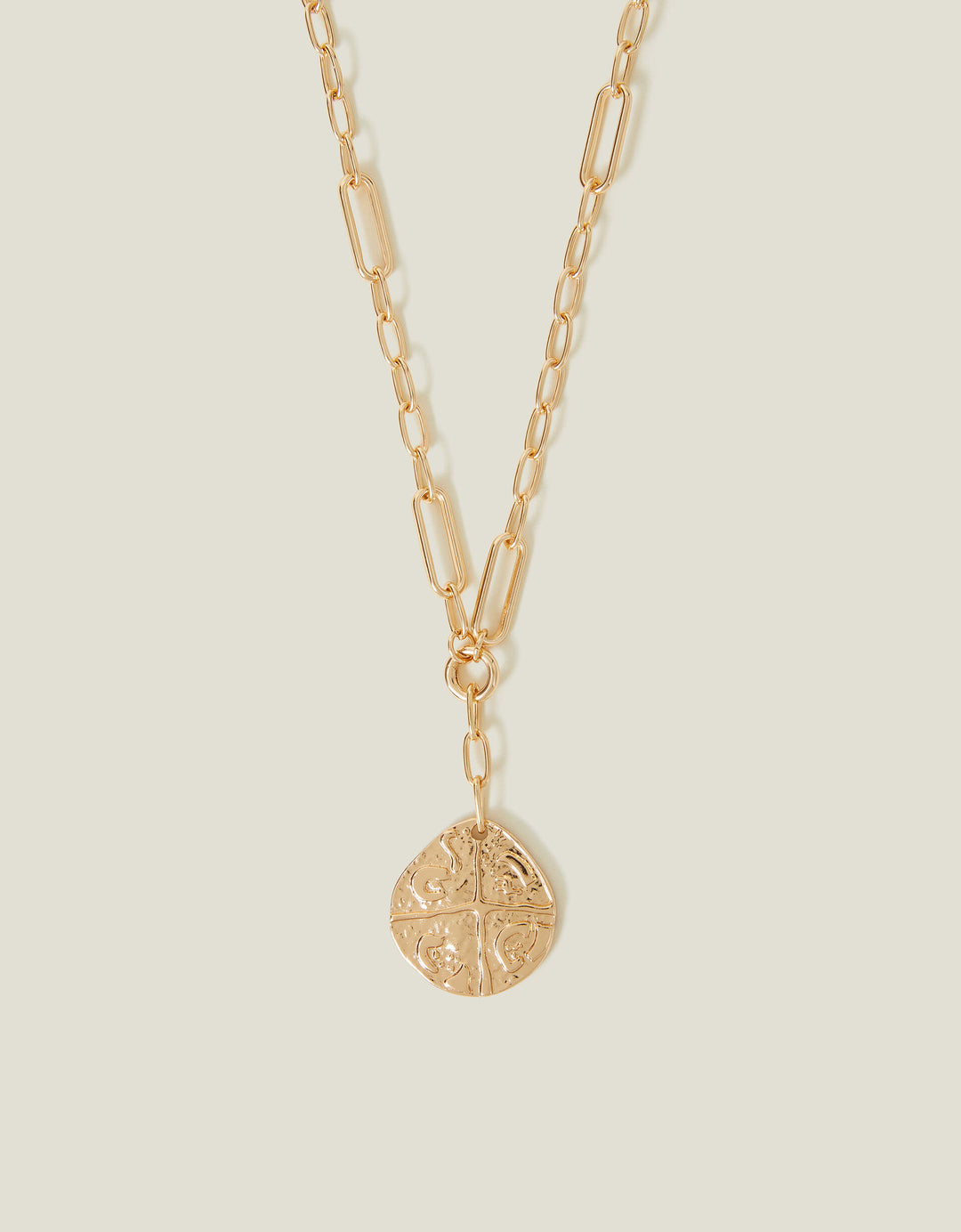 Colier ACCESSORIZE, auriu