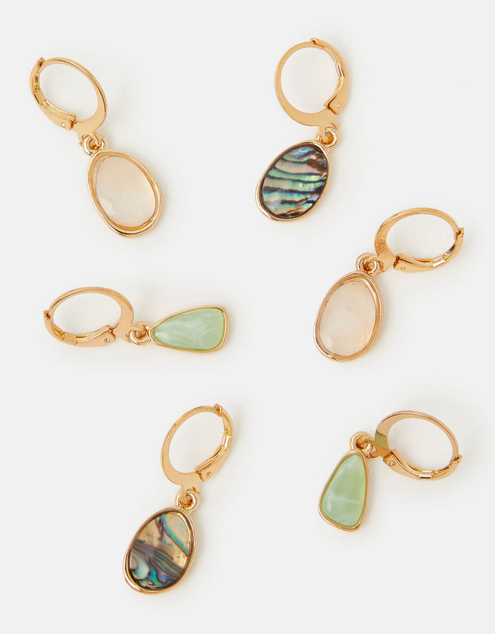 Set cercei ACCESSORIZE, auriu