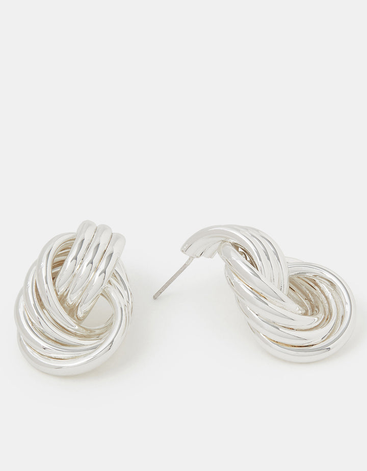 Cercei ACCESSORIZE, argintiu