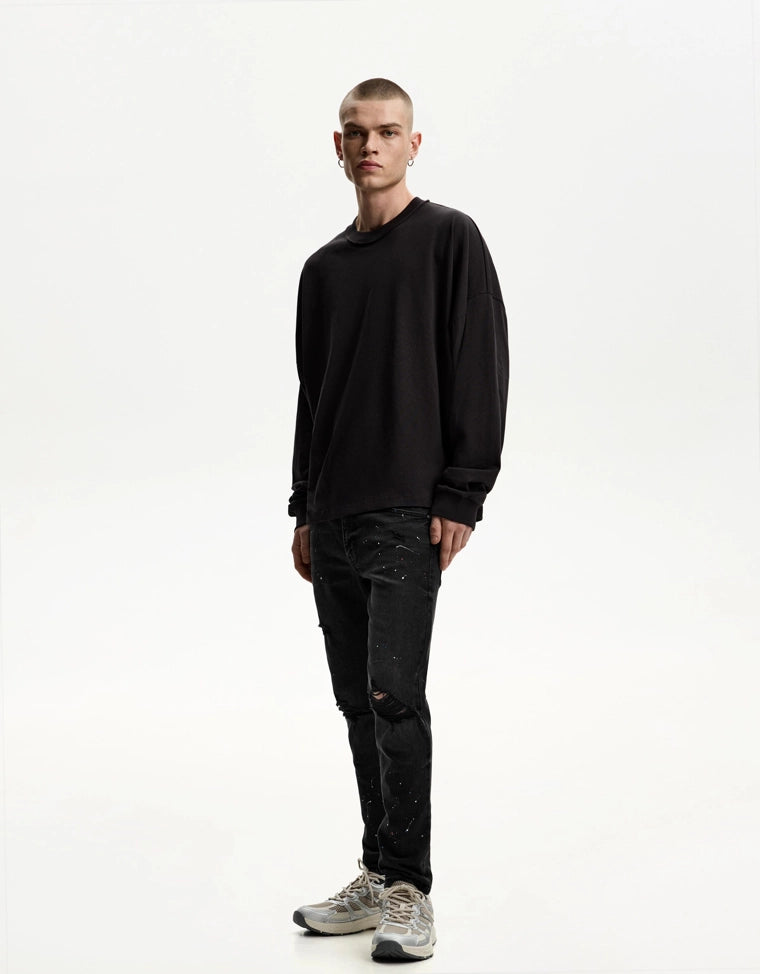 Farmer BERSHKA, fekete