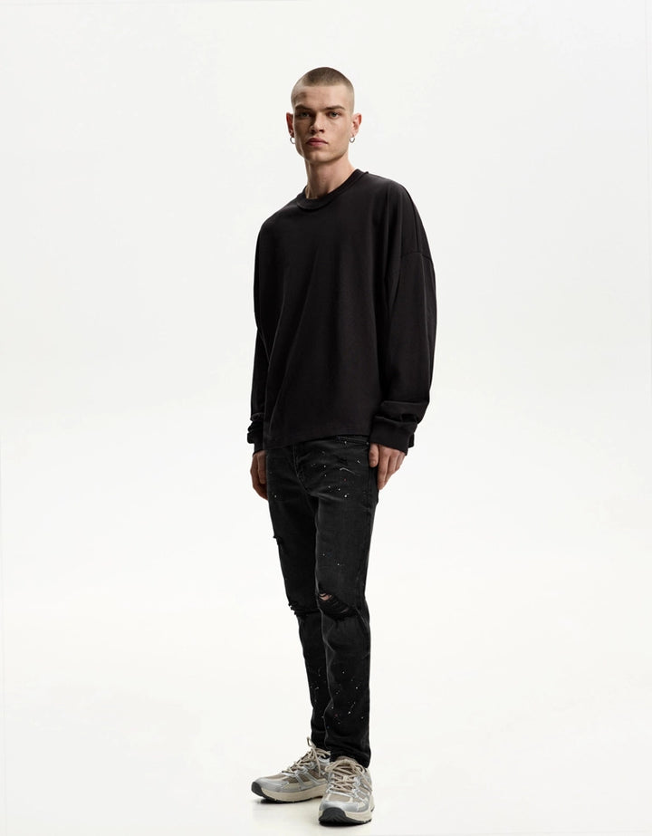 Farmer BERSHKA, fekete