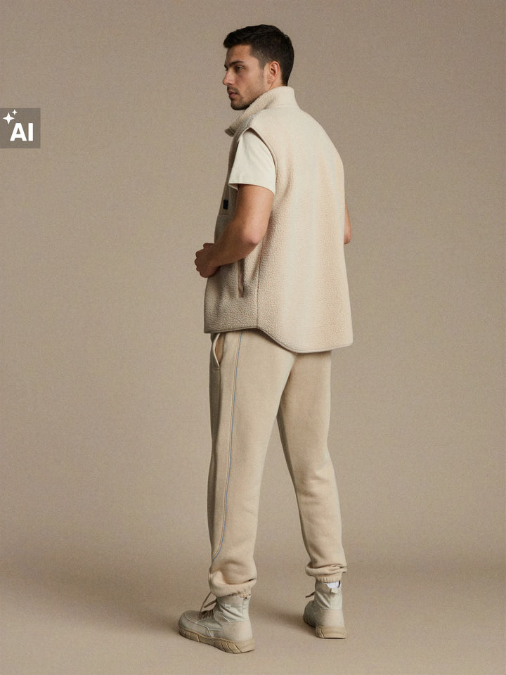 Pantaloni de trening SINSAY, bej