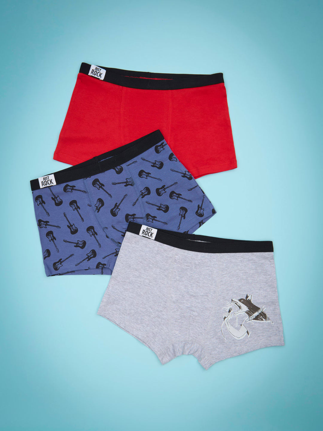 Set de 3 perechi de boxeri SINSAY, mix culori
