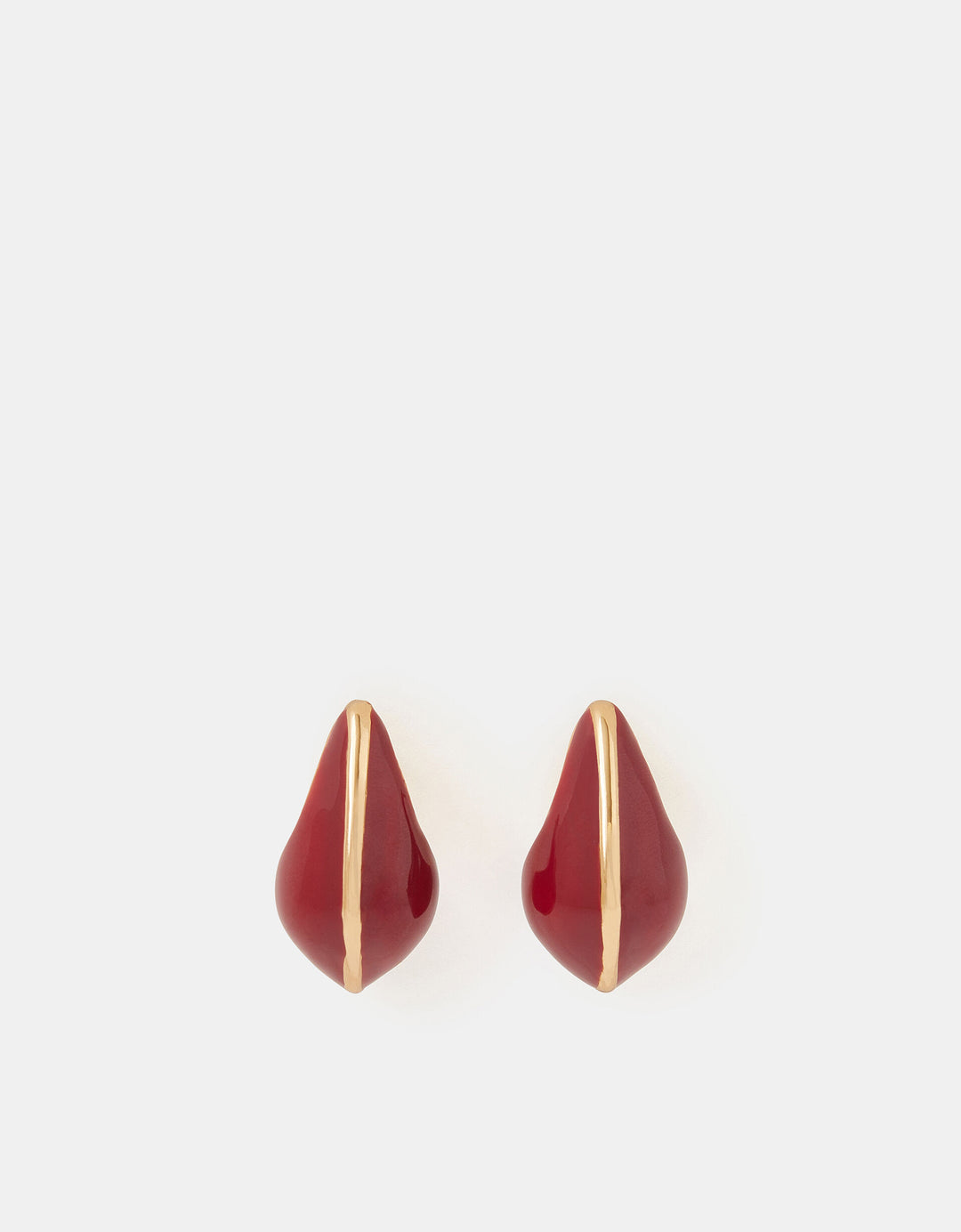 Cercei ACCESSORIZE, vișiniu