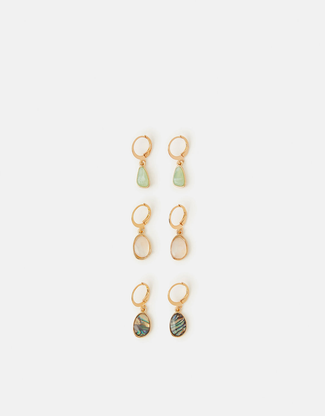 Set cercei ACCESSORIZE, auriu