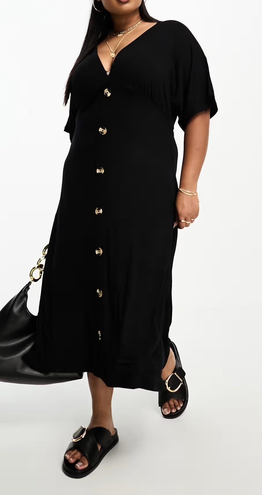 ASOS midiruha, fekete