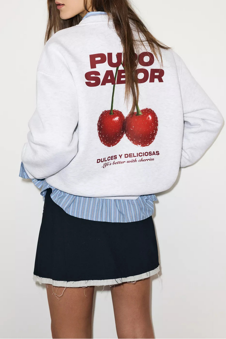Pull&Bear blúz, szürke