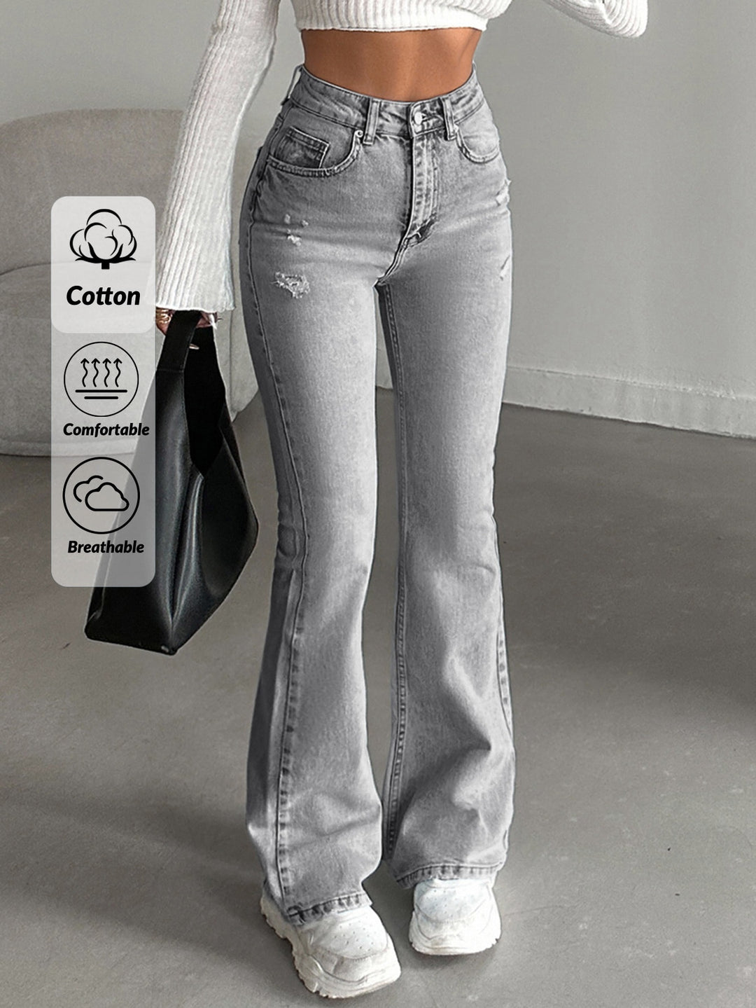 Jeans SHEIN, gri