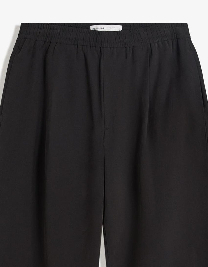 Nadrág BERSHKA, fekete