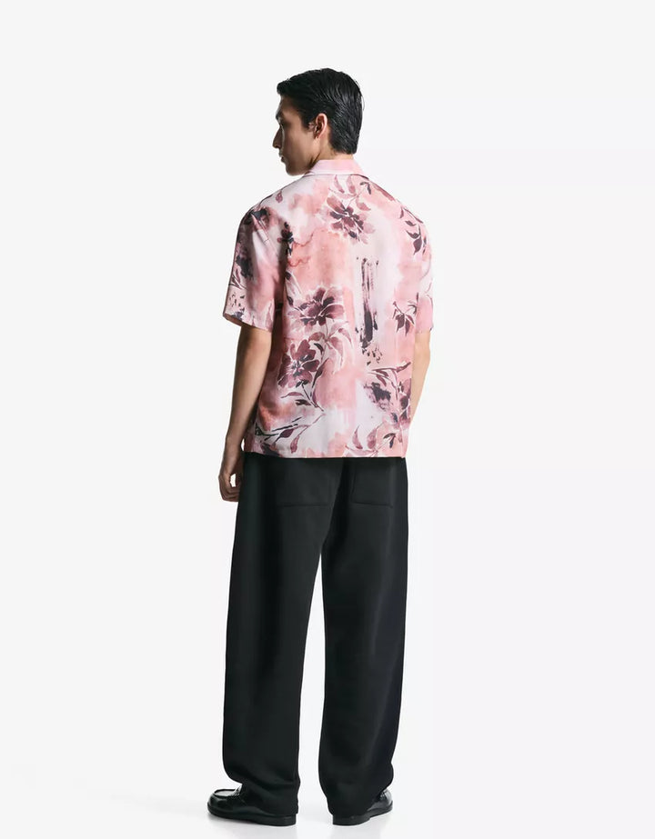 Rövid ujjú ing BERSHKA, vegyes színek