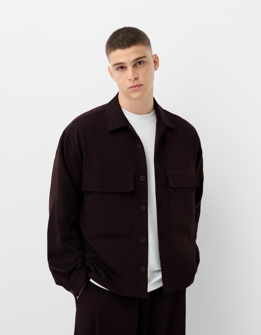 Ing BERSHKA, fekete