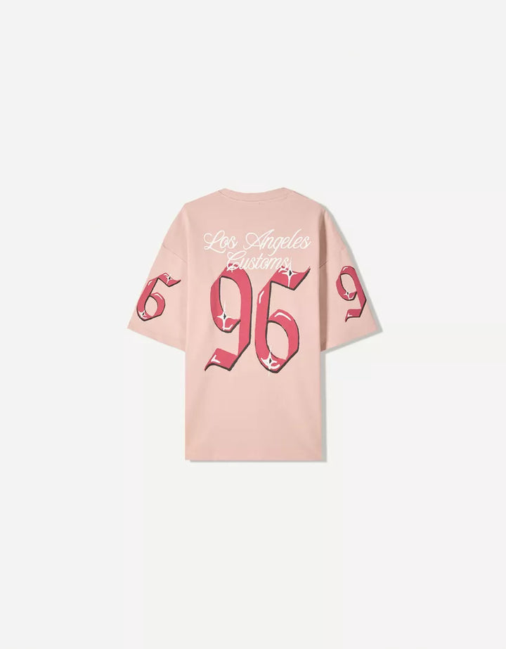 Tricou BERSHKA, roz