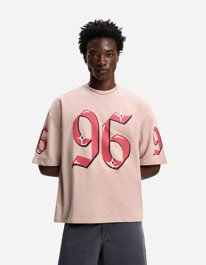 Tricou BERSHKA, roz