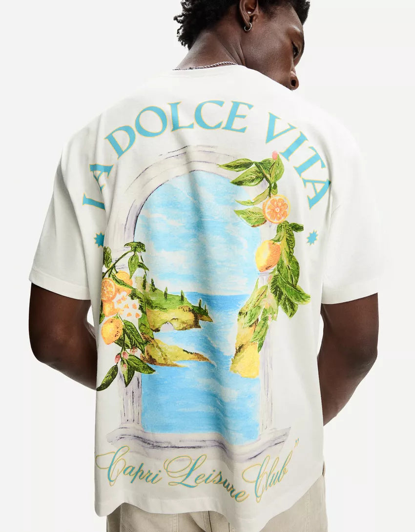 Póló BERSHKA, fehér