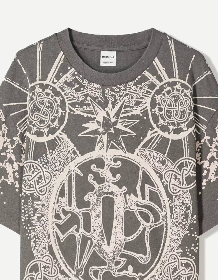 Póló BERSHKA, vegyes színek