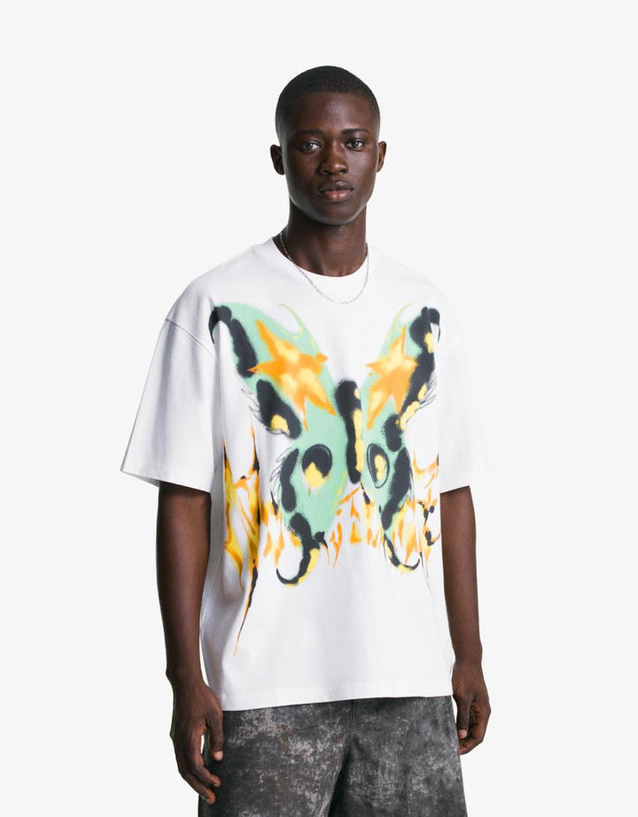 Póló BERSHKA, fehér