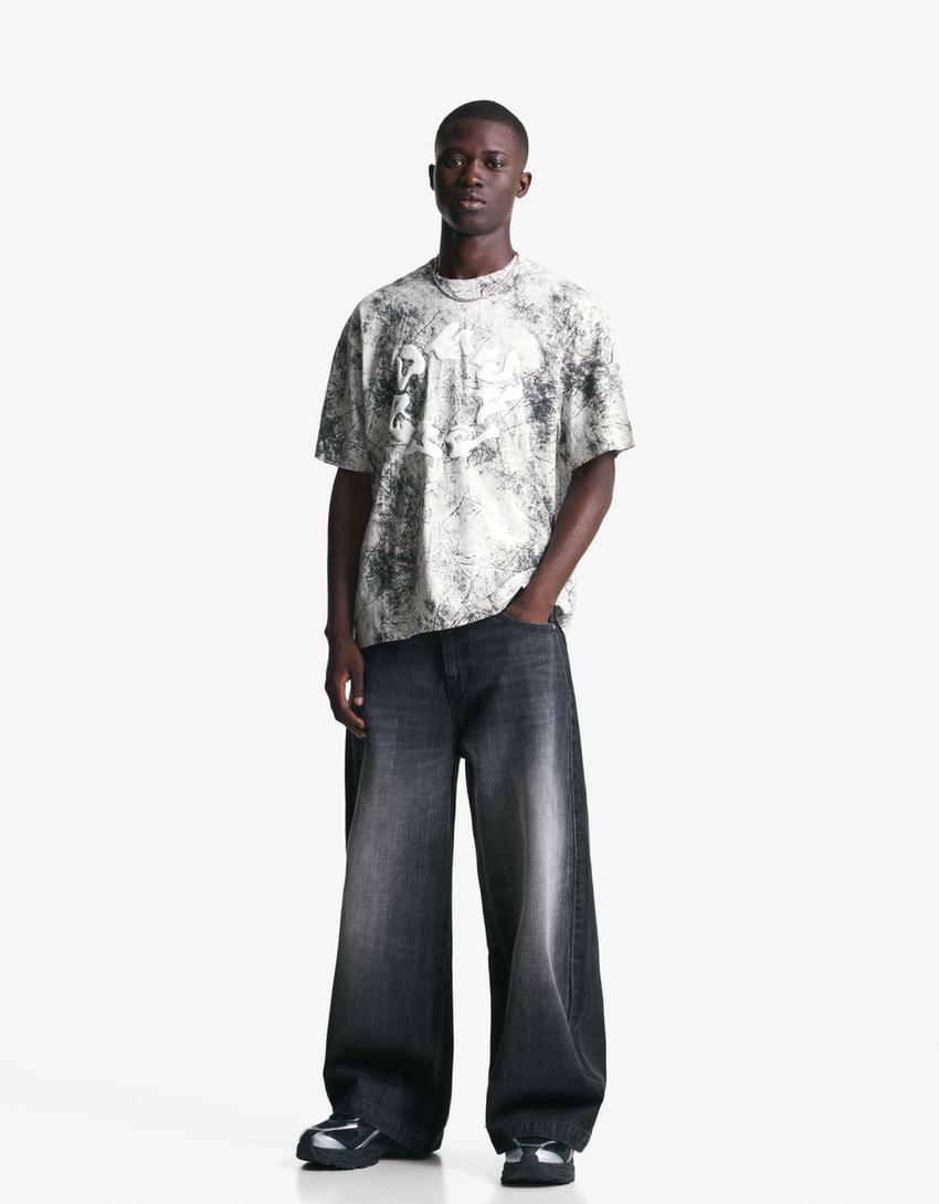 Póló BERSHKA, vegyes színek