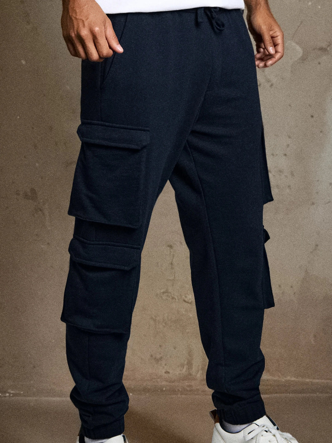 Pantaloni de trening SINSAY, albastru