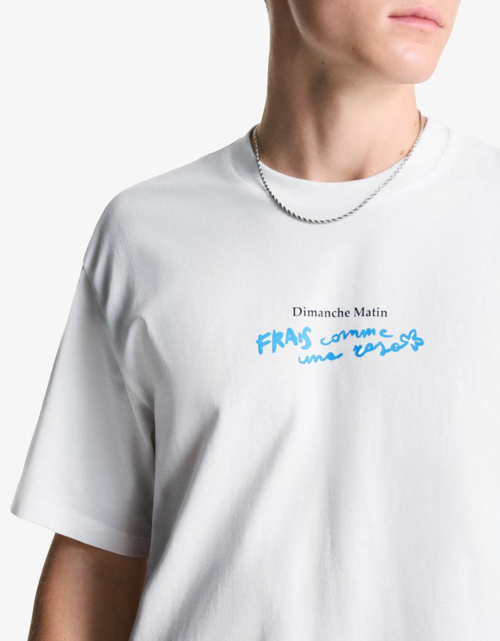 Póló BERSHKA, fehér