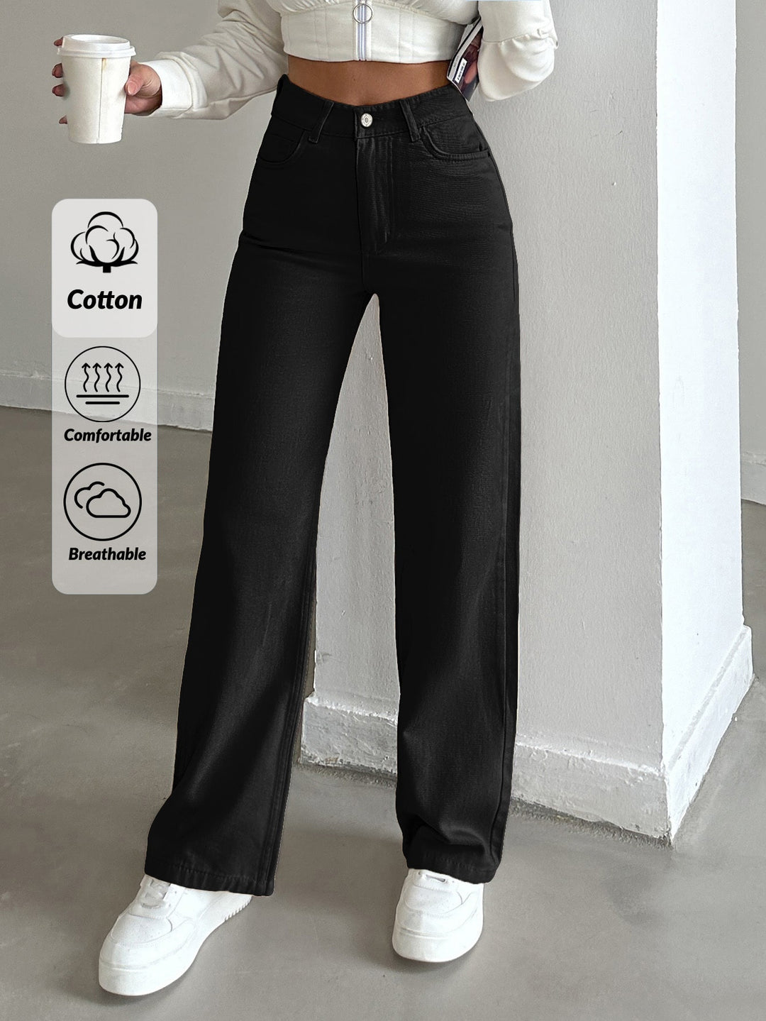 Jeans SHEIN, negru