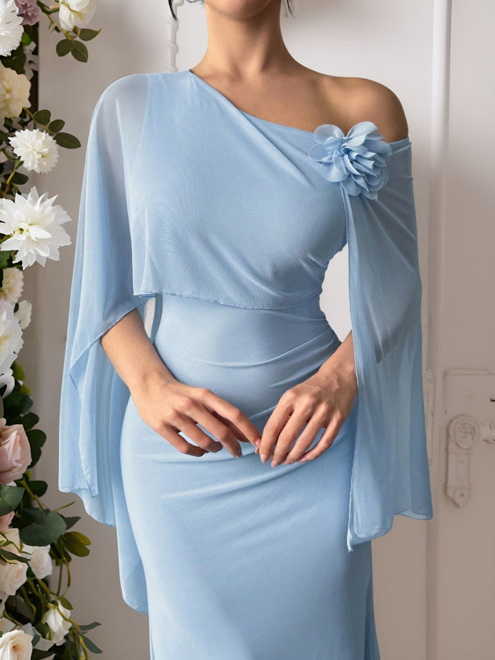 Rochie maxi SHEIN, albastru