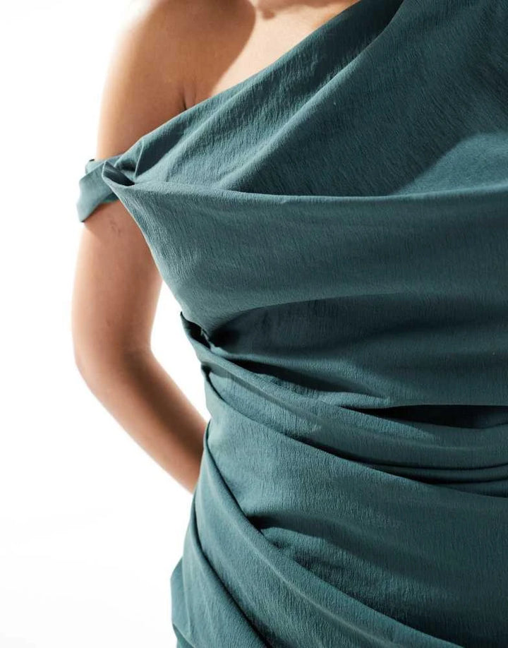 Asos maxi ruha, zöld