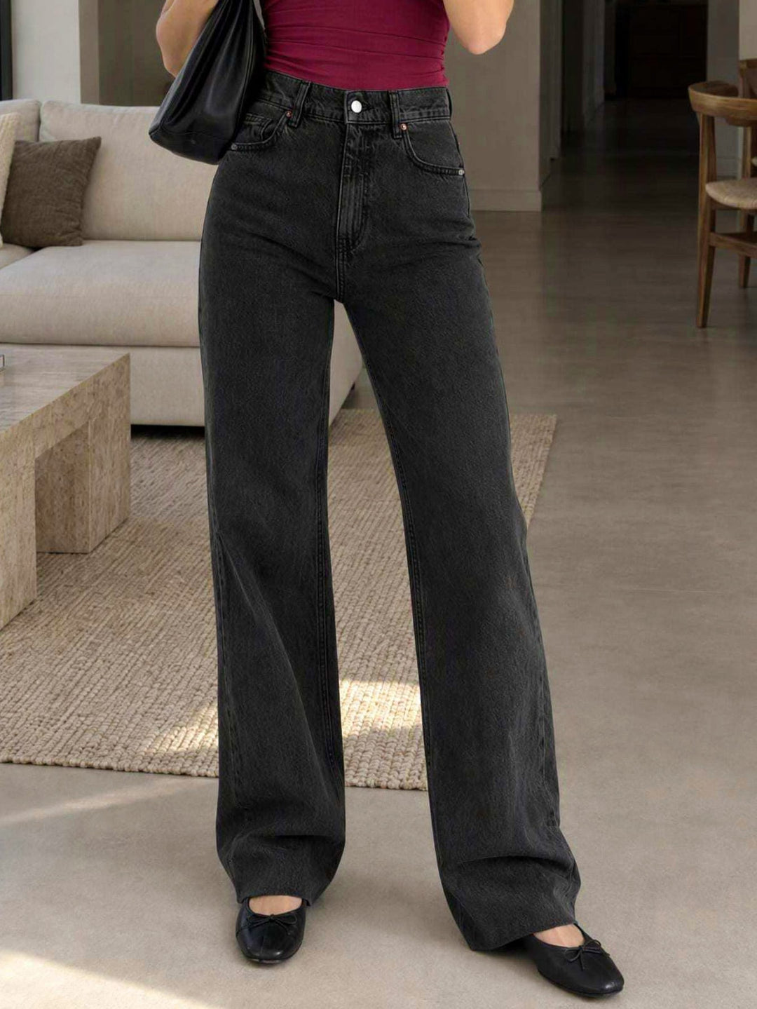Jeans SHEIN, negru