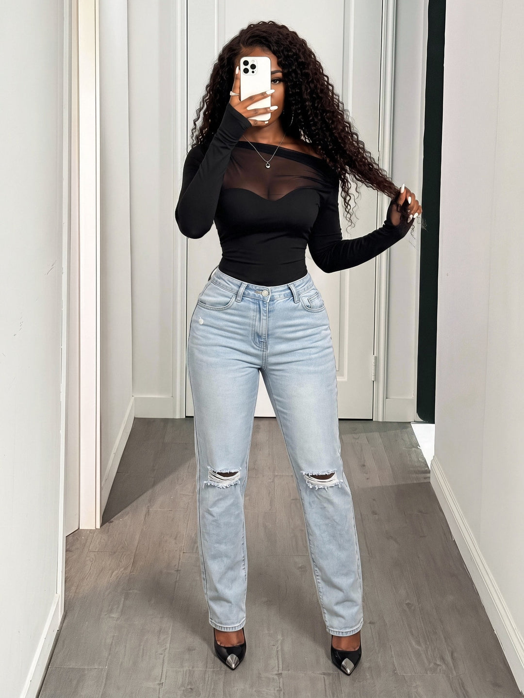 Body SHEIN, negru