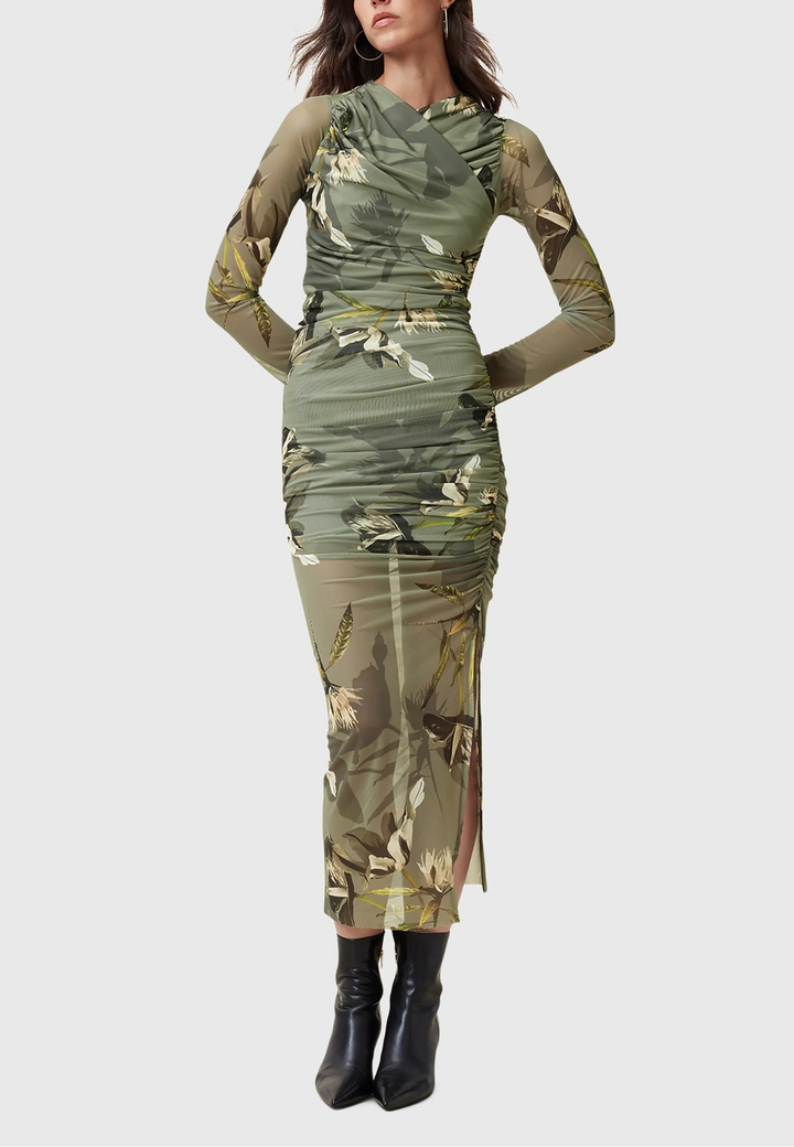 AllSaints maxi ruha, khaki
