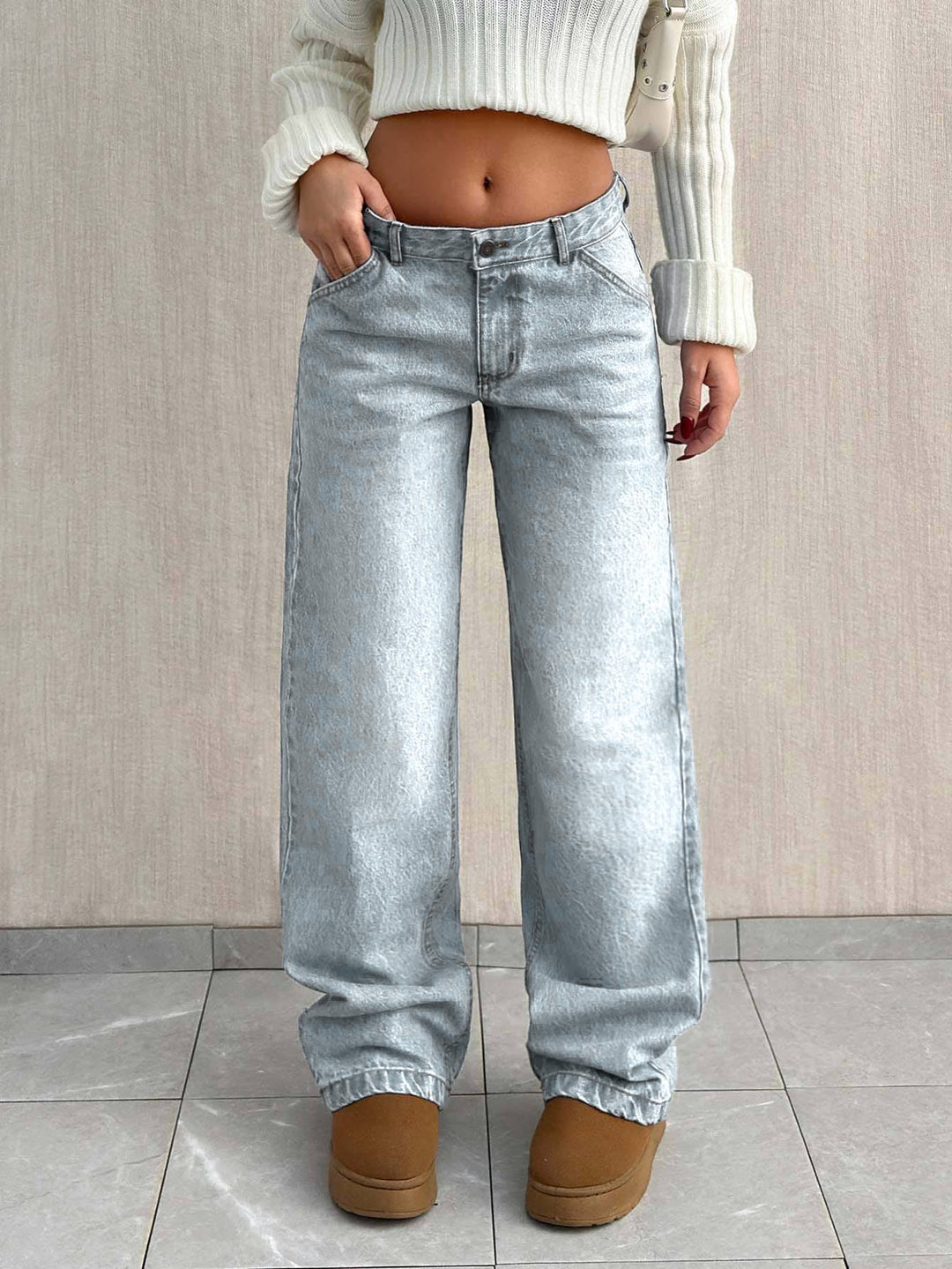 Jeans SHEIN, albastru