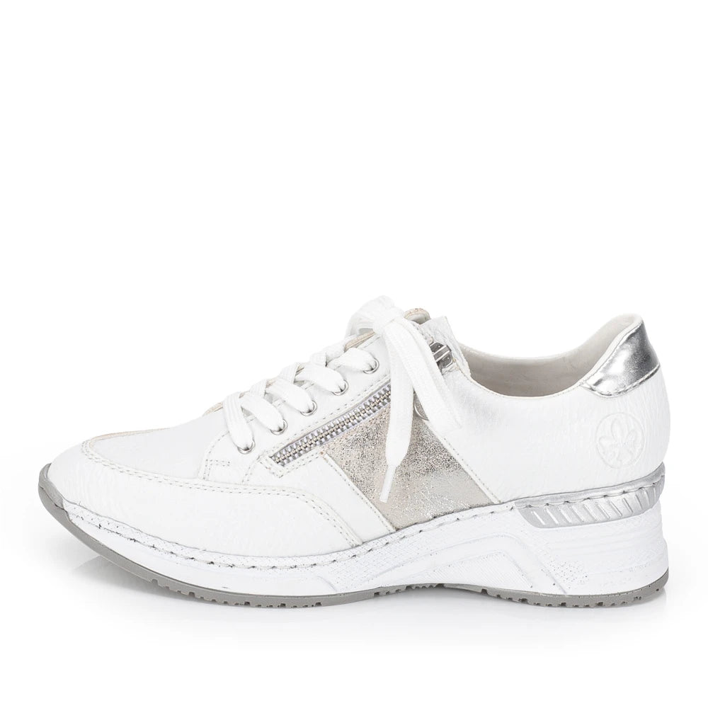 Pantofi sport RIEKER, alb