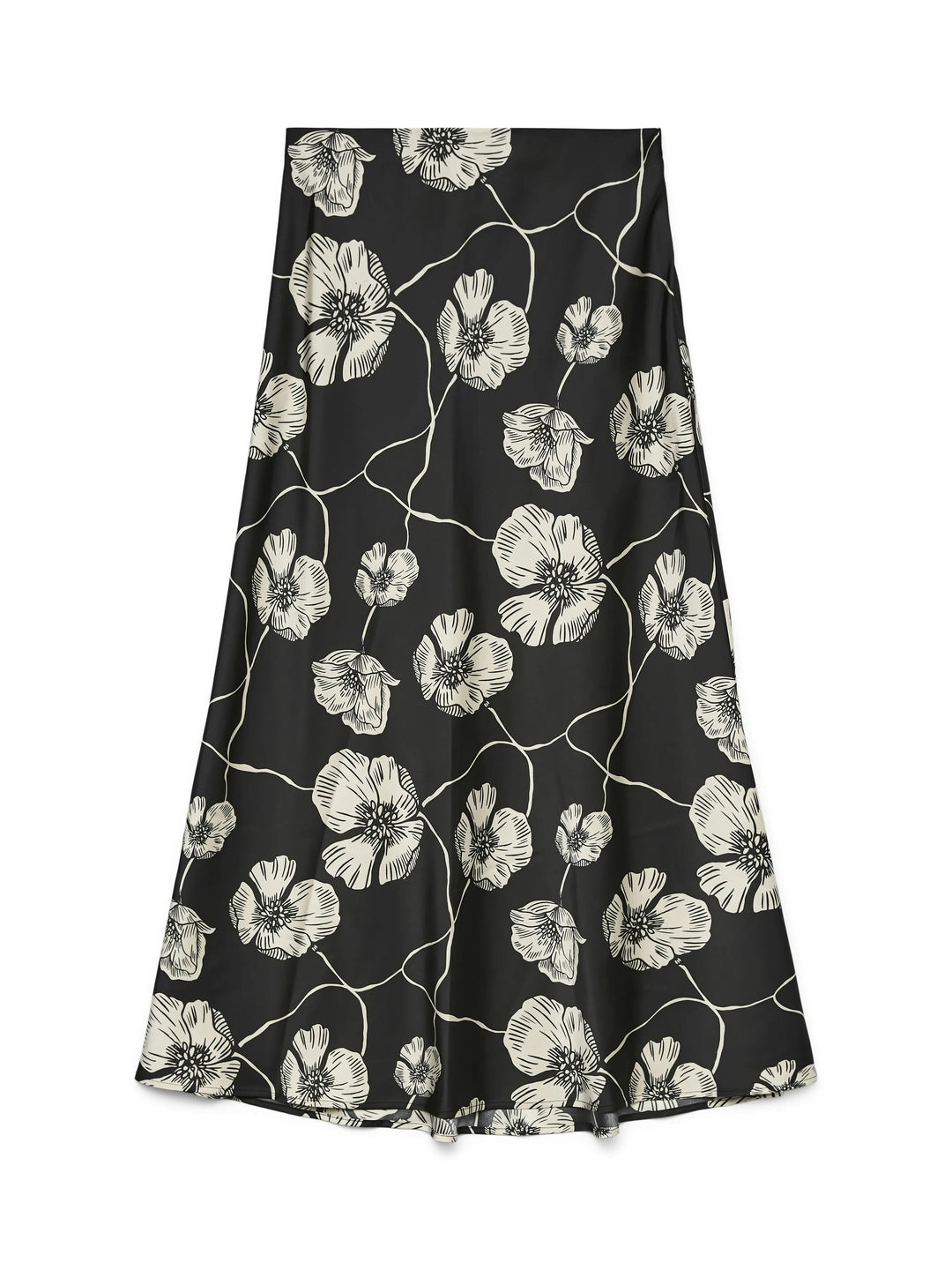 Vero Moda maxiszoknya, fekete