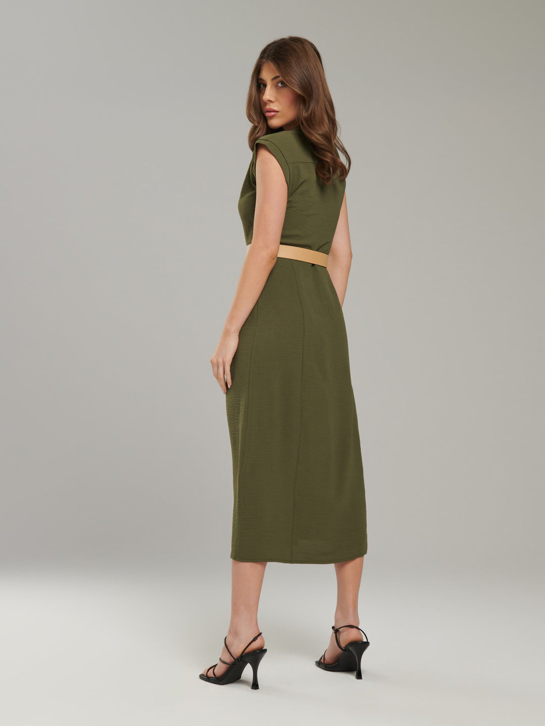 Rochie midi SINSAY, verde