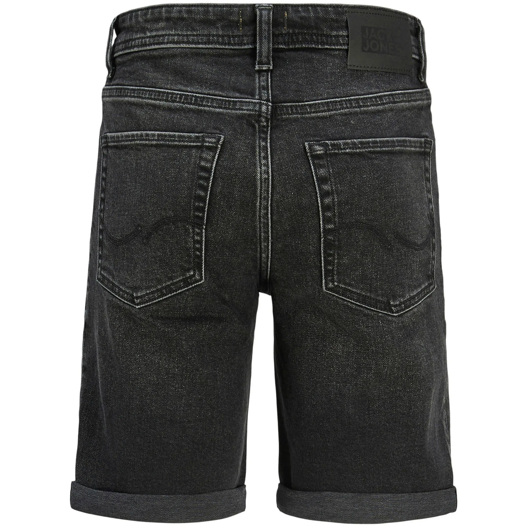 JACK&JONES farmer rövidnadrág, fekete