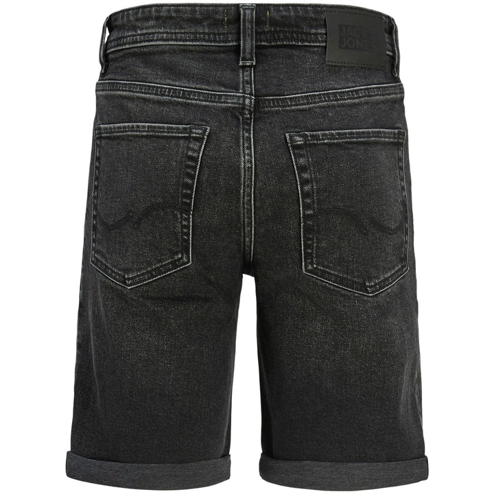 JACK&JONES farmer rövidnadrág, fekete